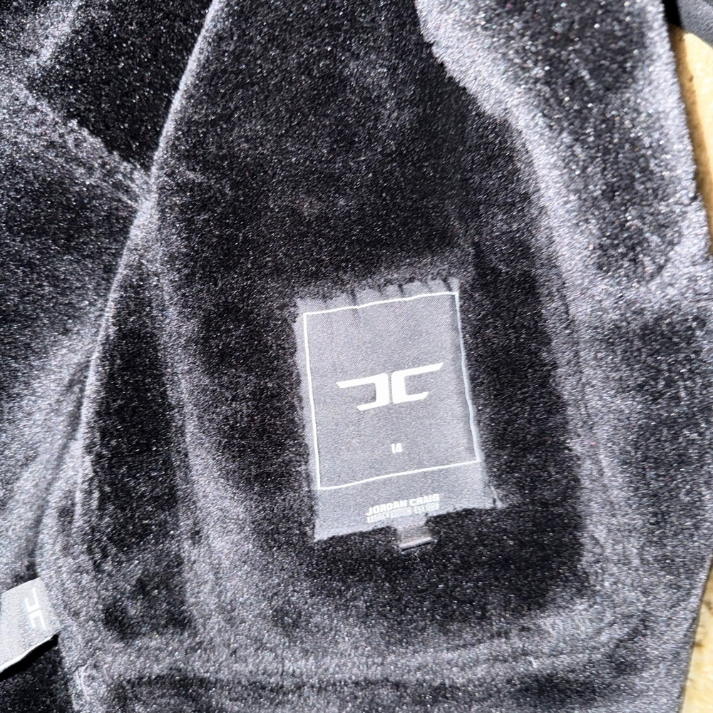 Jordan Craig Black Fur-Lined Jacket - Picture 3 of 3